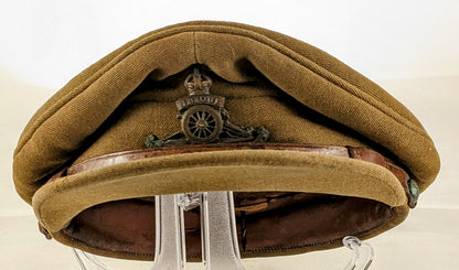 WW2 British Army Officers Royal Artillery Peaked Cap