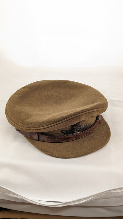 WW2 British Army Officers Royal Artillery Peaked Cap