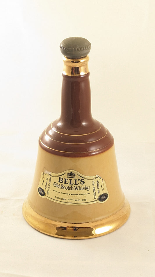 Vintage Wade Bells Old Scotch Whisky Ceramic Large