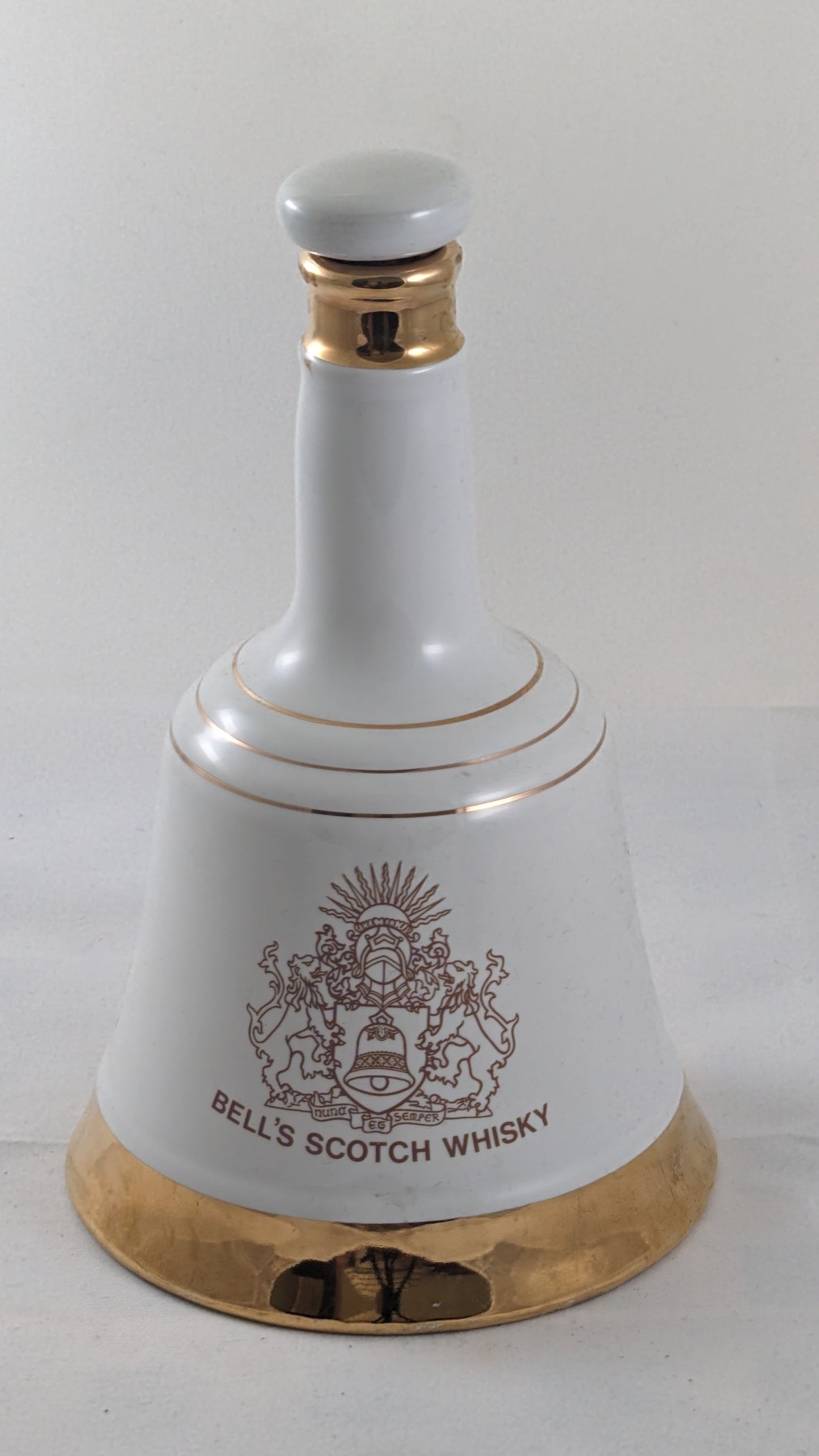 Vintage Bell's Scotch Whisky Commemorative Porcelain Decanter