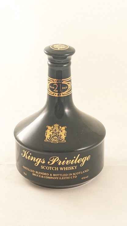 Vintage Wade Bruce & Company Kings Privilege Whisky Decanter