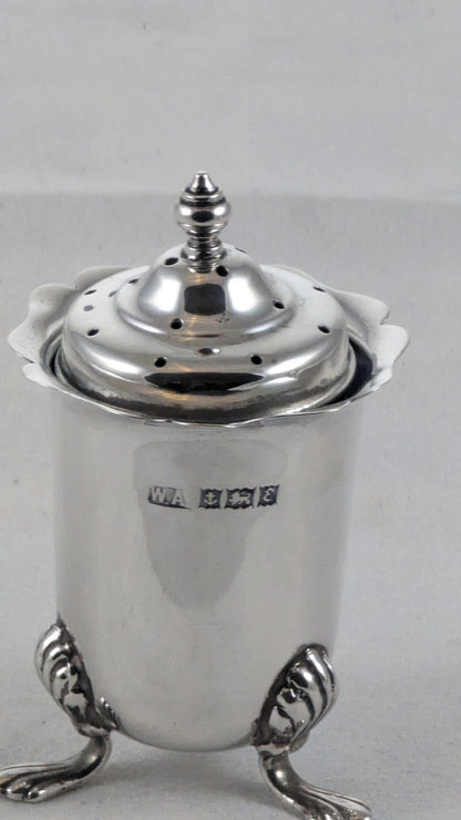 Solid Silver William Adams Cruet Set