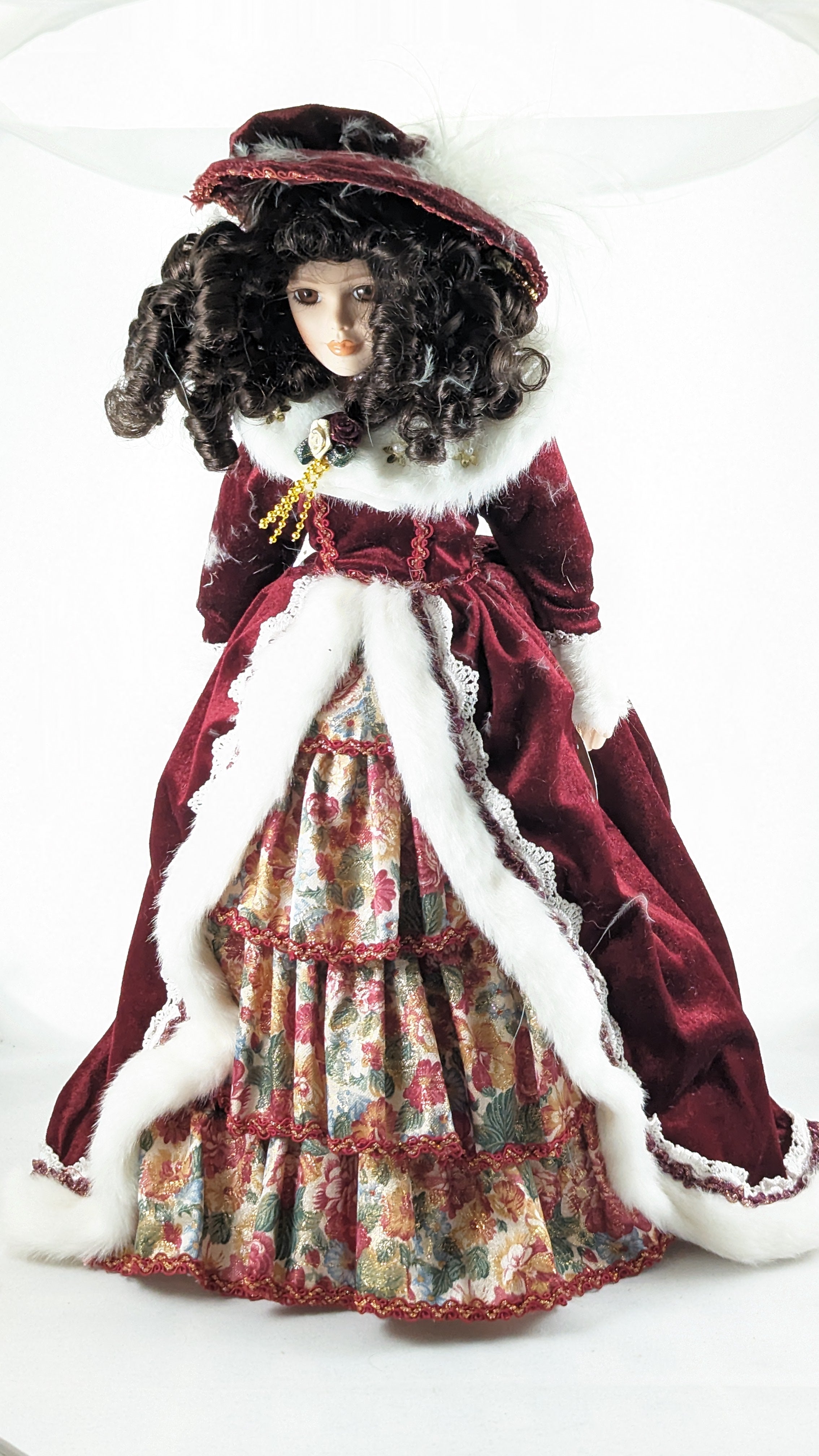 Porcelain Doll (Named newest Evelyn) From The Knightsbridge Collection