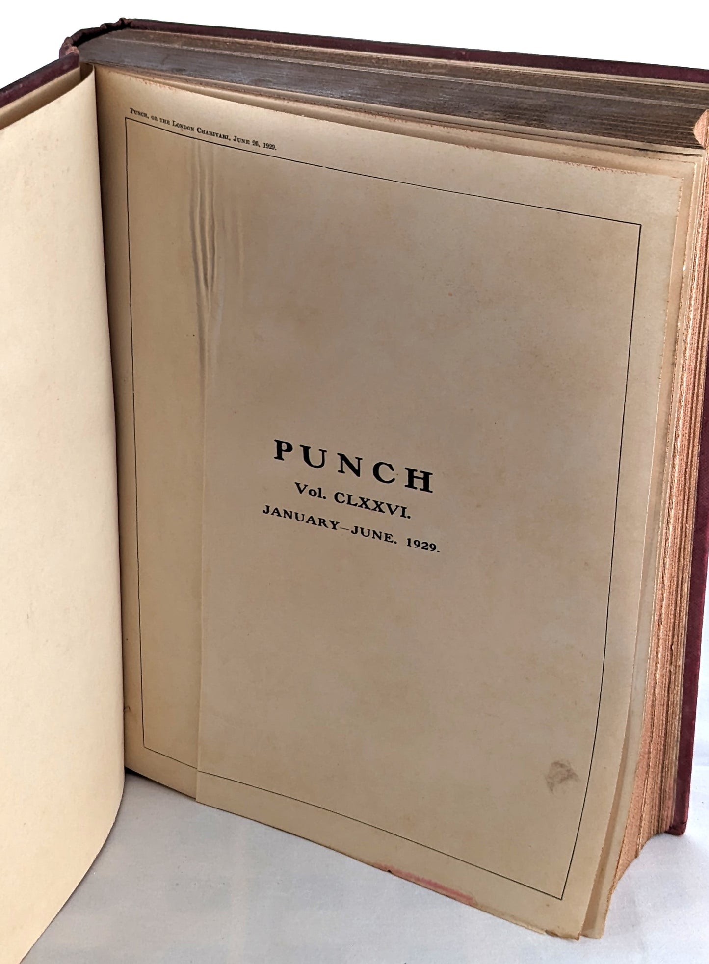 Punch Annual *Rare* 1929 Jan-June