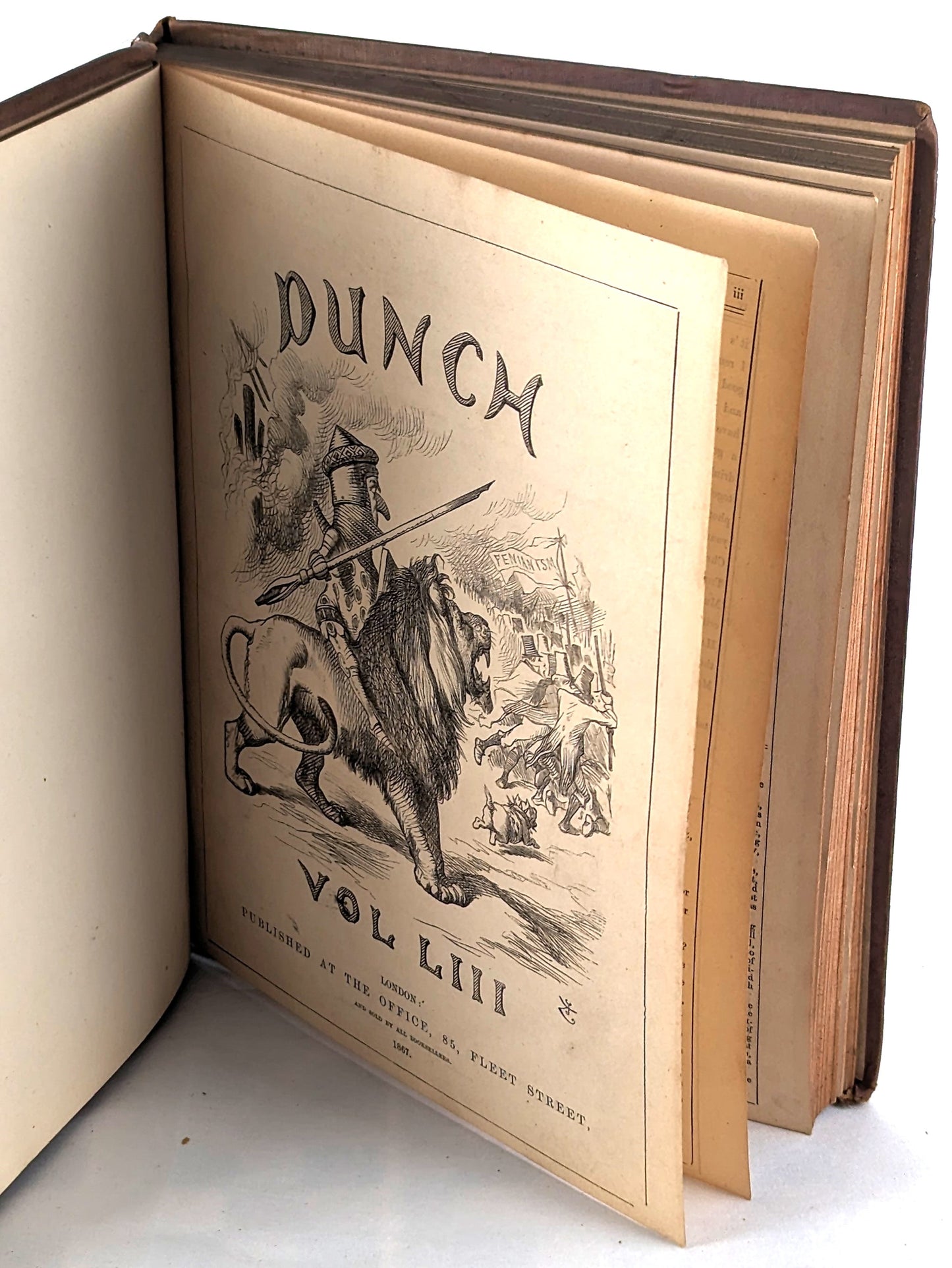 Punch Annual *Rare* 1867 Vol53