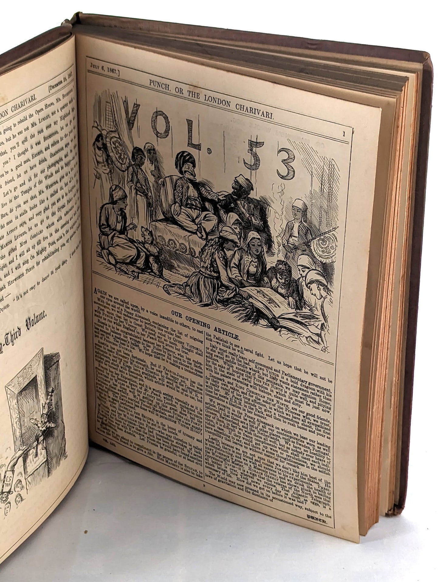 Punch Annual *Rare* 1867 Vol53