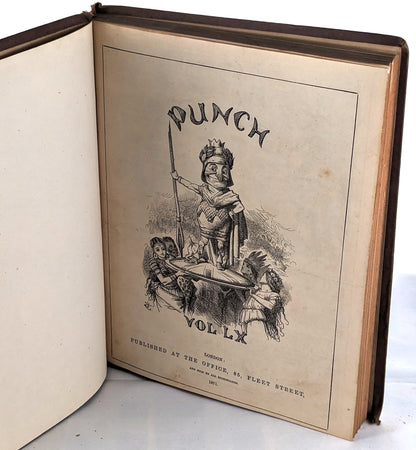 Punch Annual *Rare* 1871 Vol60