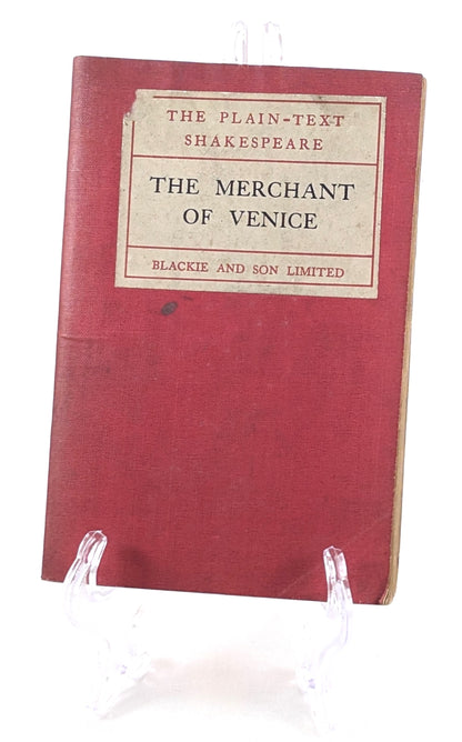 The Merchant Of Venice (Plain Text-Shakespeare)