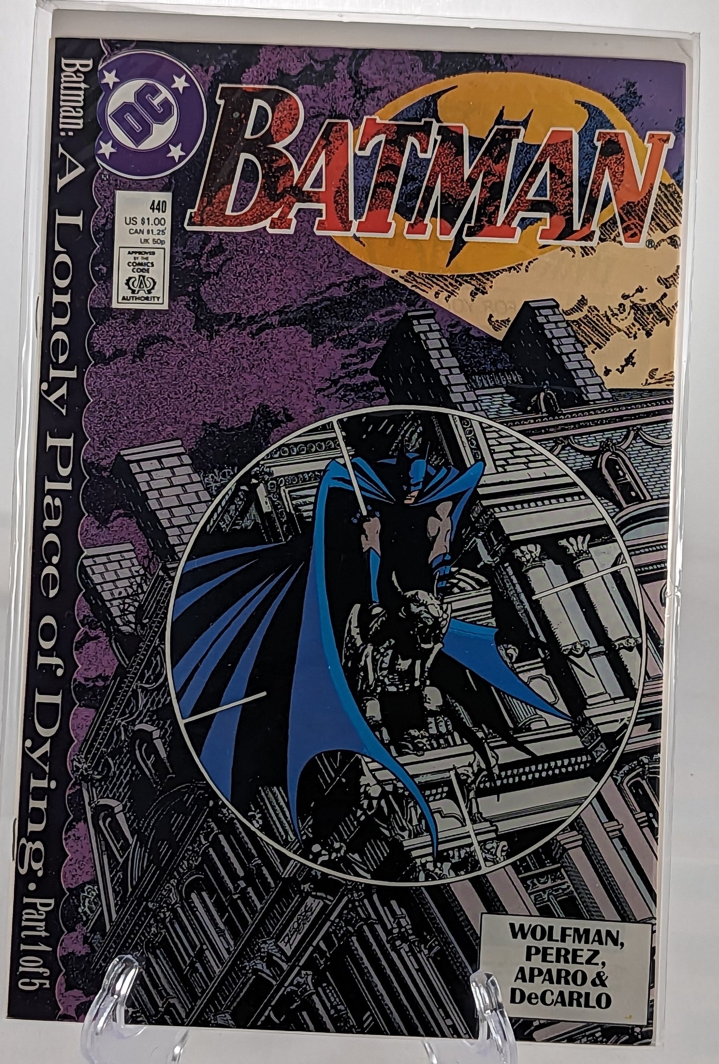 Batman Issue 440 A Lonely Place of Dying part 1 of 5