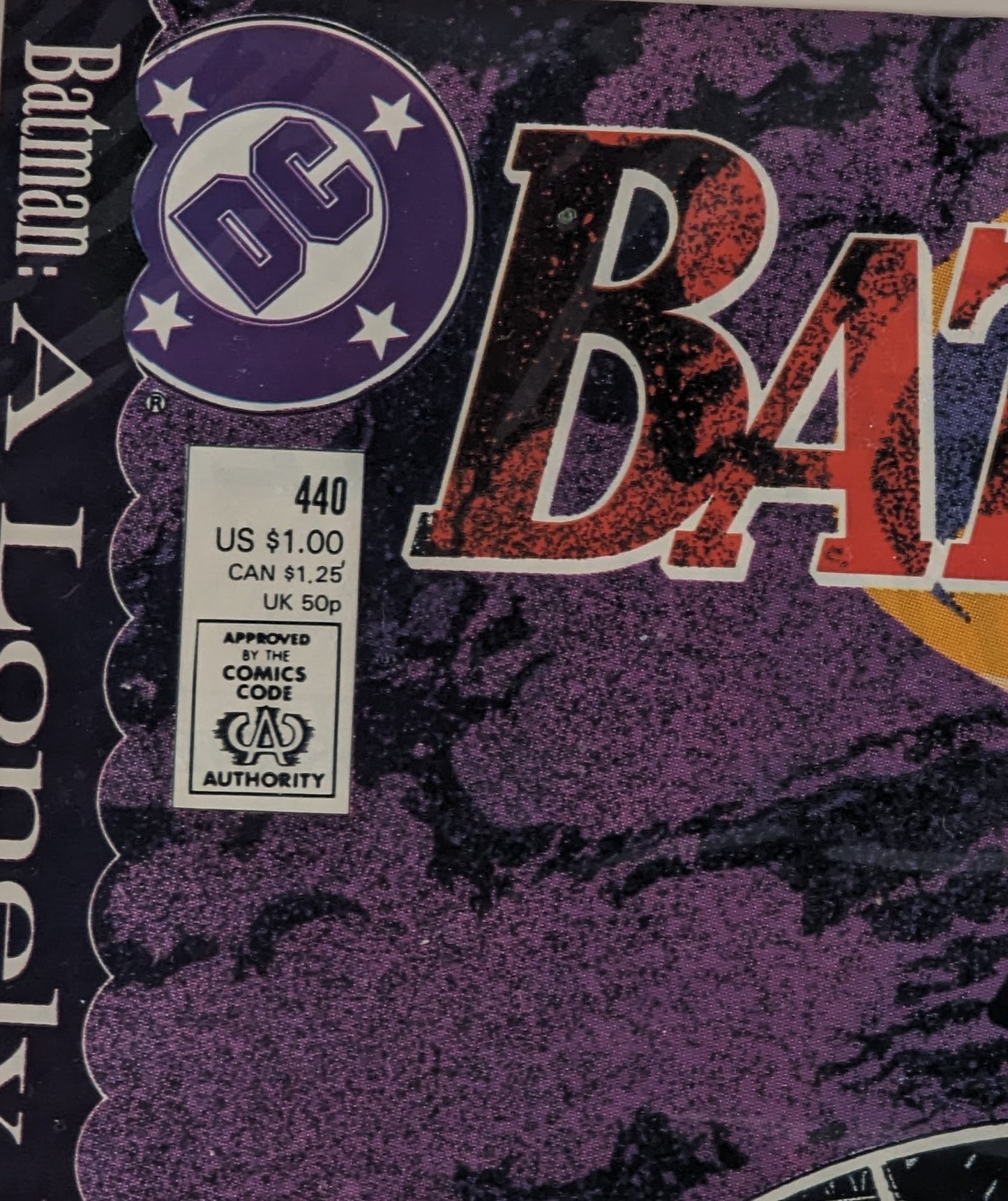 Batman Issue 440 A Lonely Place of Dying part 1 of 5