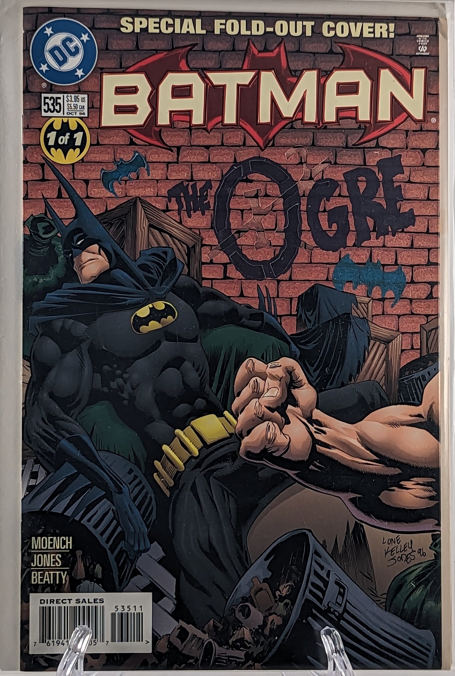 Batman Issue 535 Special Fold-Out Cover