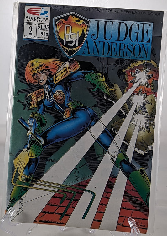 PSI Judge Anderson Limited Edition Issue 2 Fleetway Quality Comics