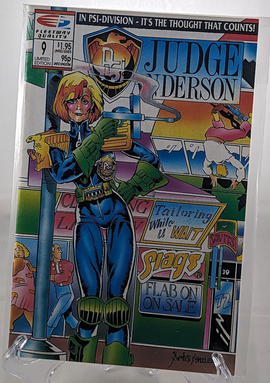 PSI Judge Anderson Limited Edition Issue 9 Fleetway Quality Comics