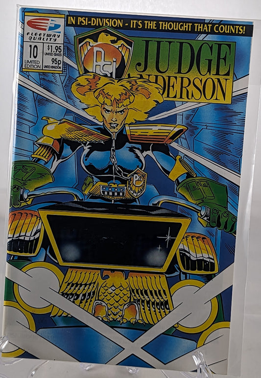 PSI Judge Anderson Limited Edition Issue 10 Fleetway Quality Comics