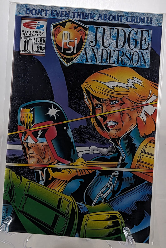 PSI Judge Anderson Limited Edition Issue 11 Fleetway Quality Comics