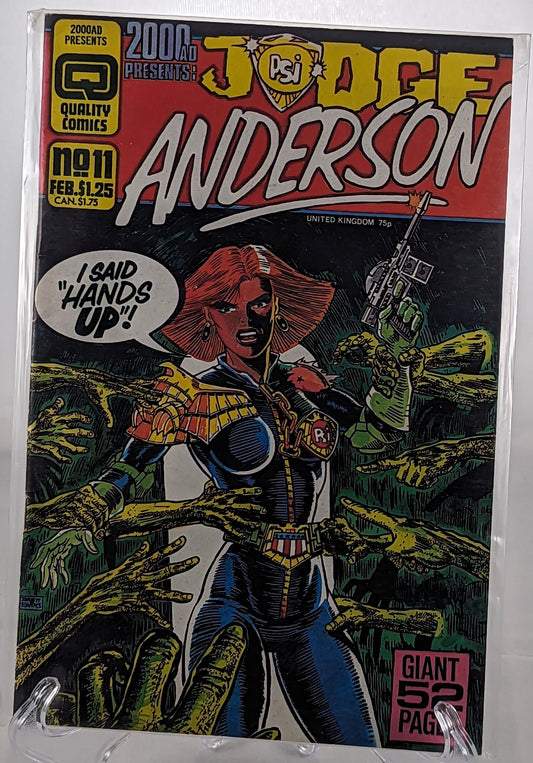 2000 AD Presents Judge Anderson Issue 11 QC