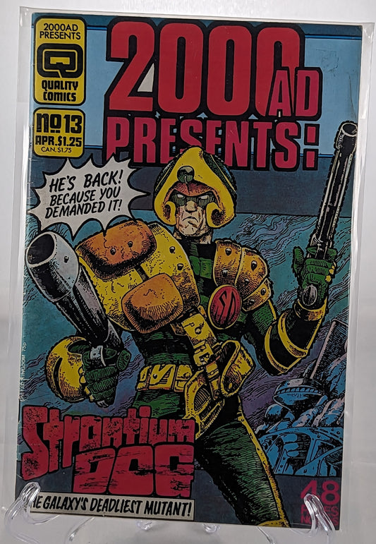 2000 AD Presents Strontium Dog Issue 13 QC