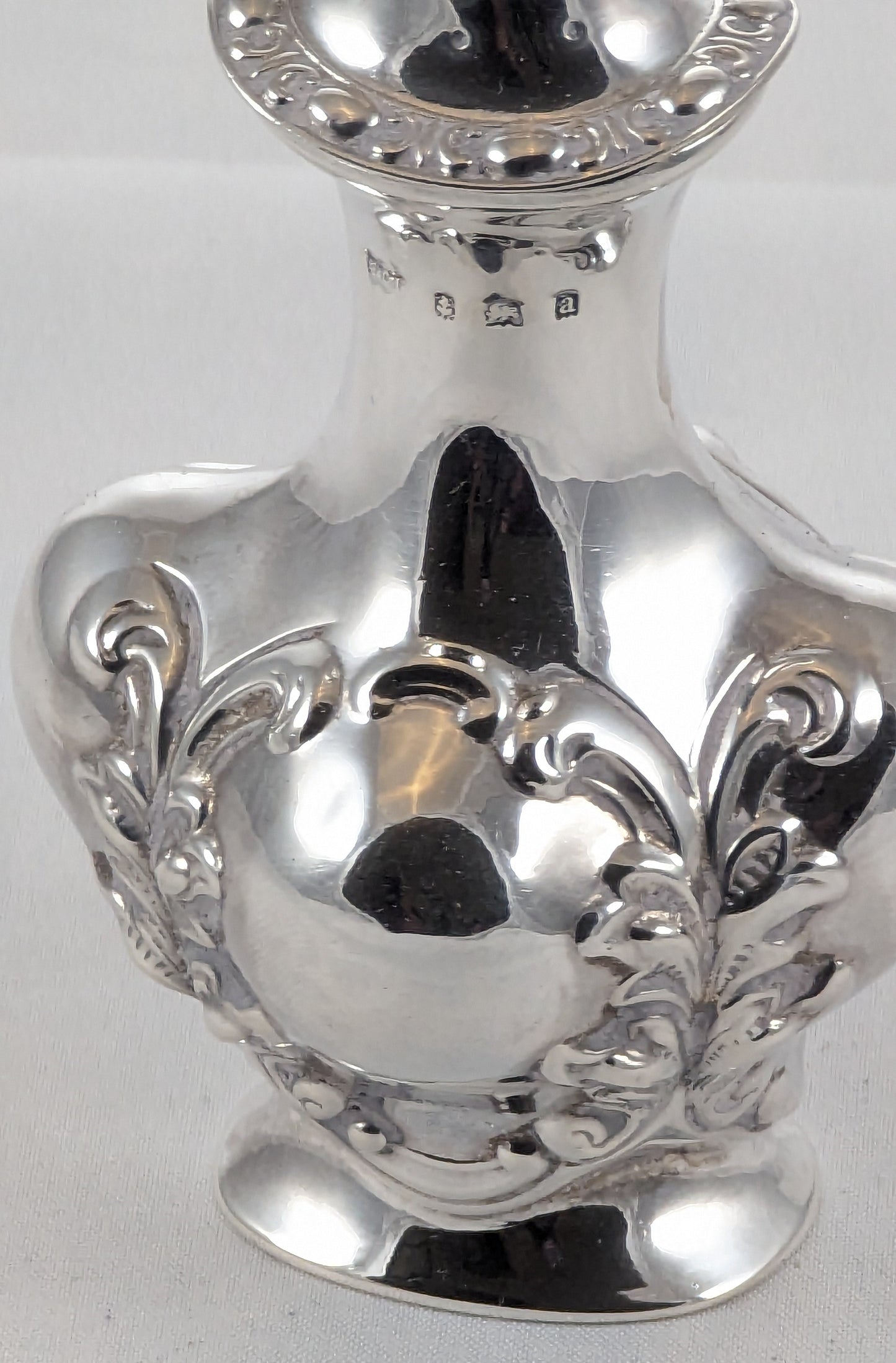 Victorian Sterling Silver Pepper Shaker