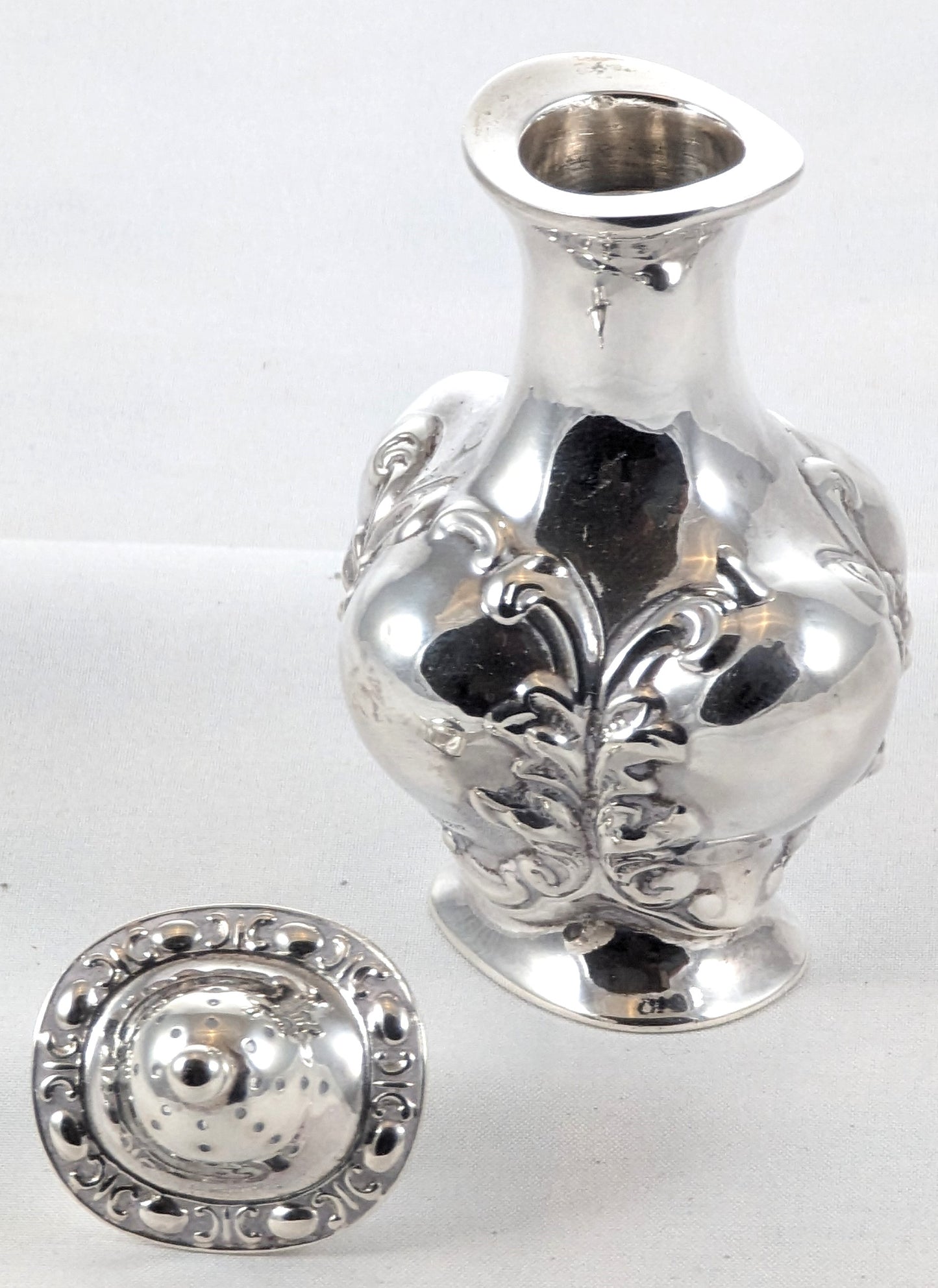 Victorian Sterling Silver Pepper Shaker