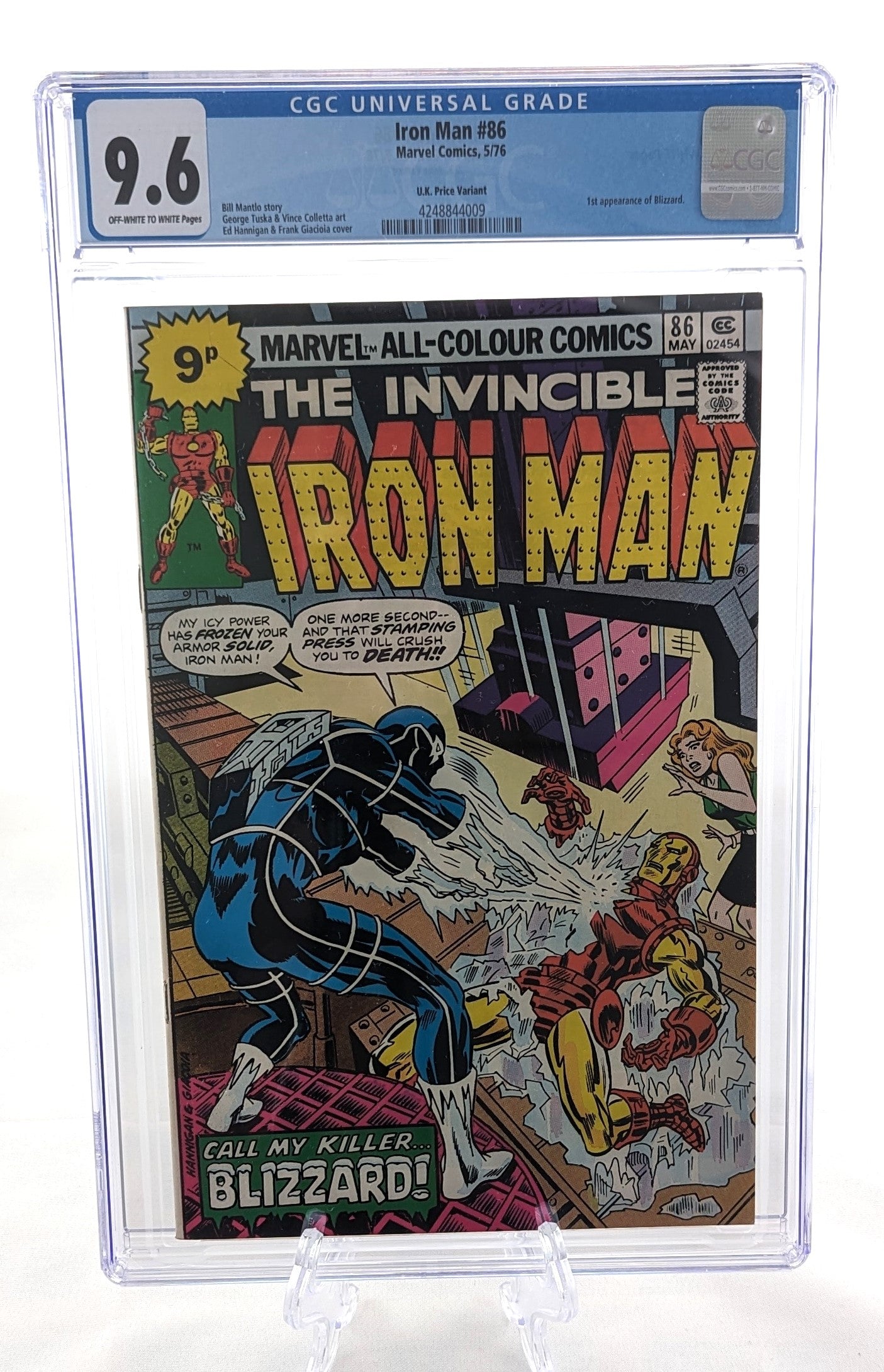 The Invincible Iron #86 (CGC 9.6 NM+)