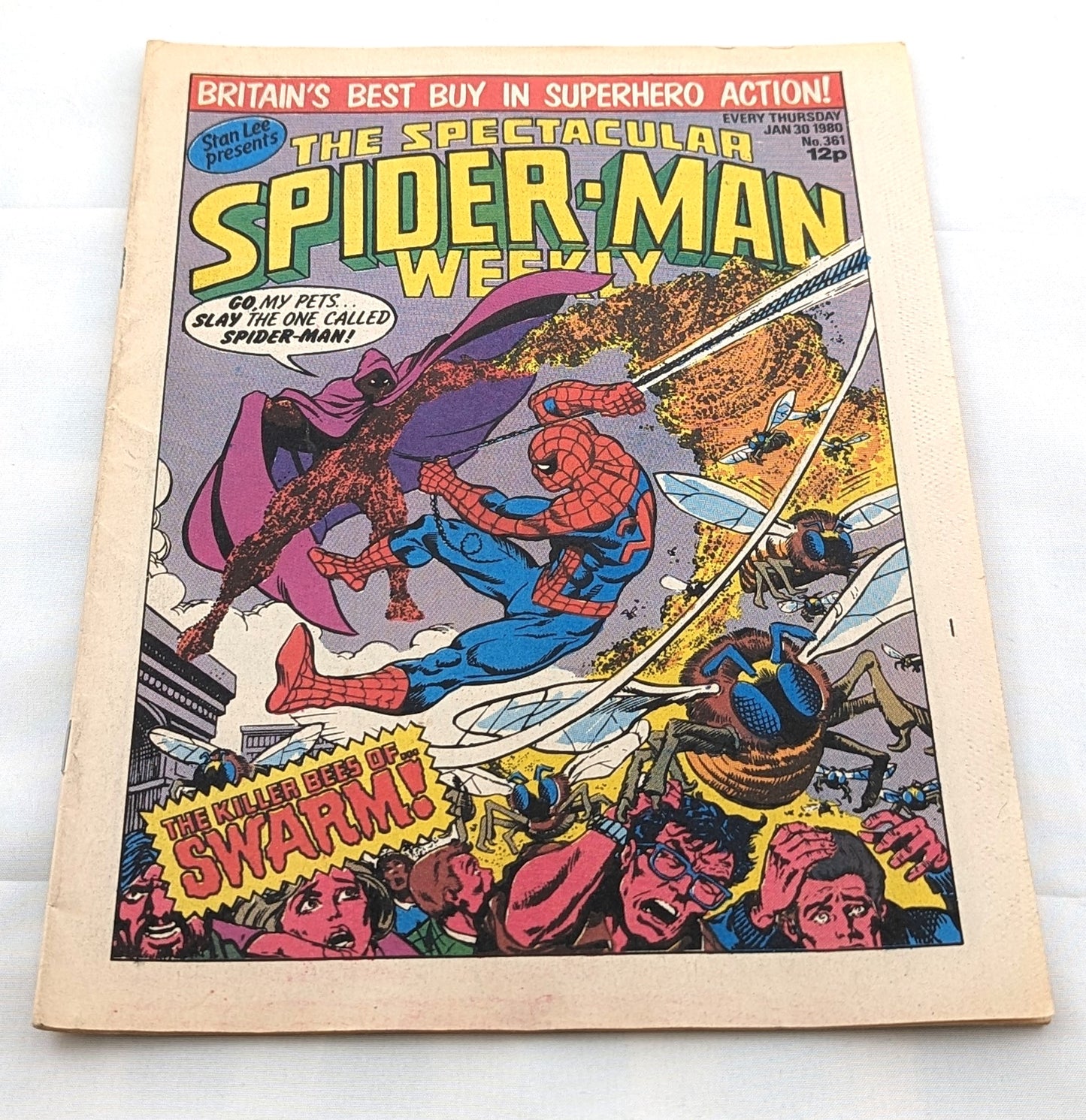 The Spectacular Spider Man Weekly #361 1980