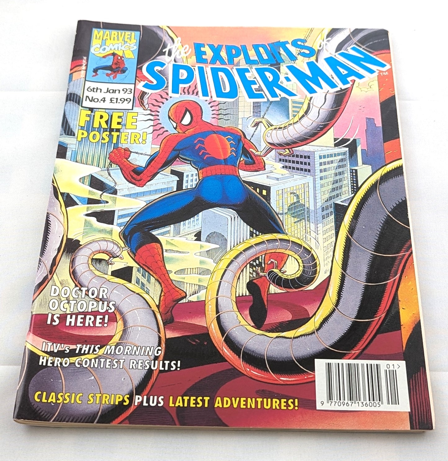 The Exploits Of Spider Man #4 1993