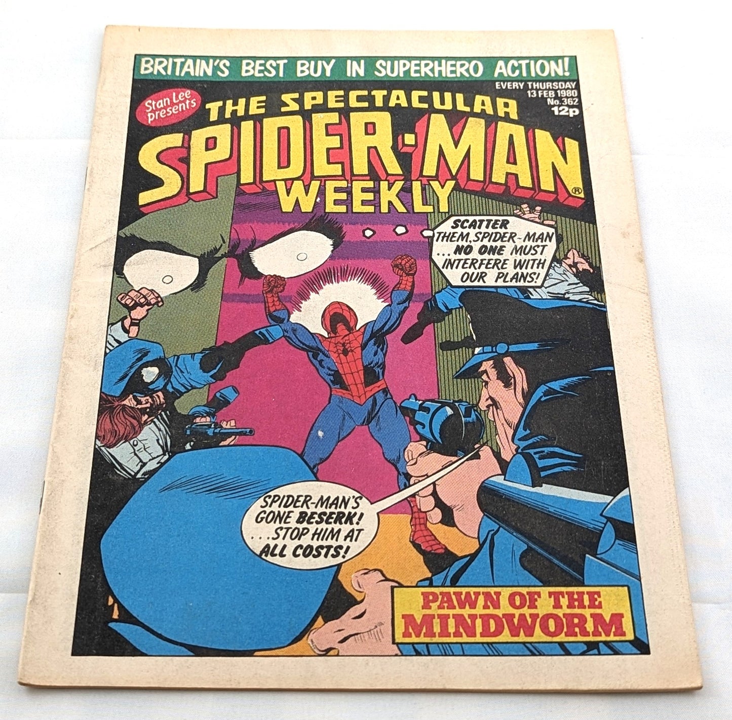 The Spectacular Spider Man Weekly #362 1980