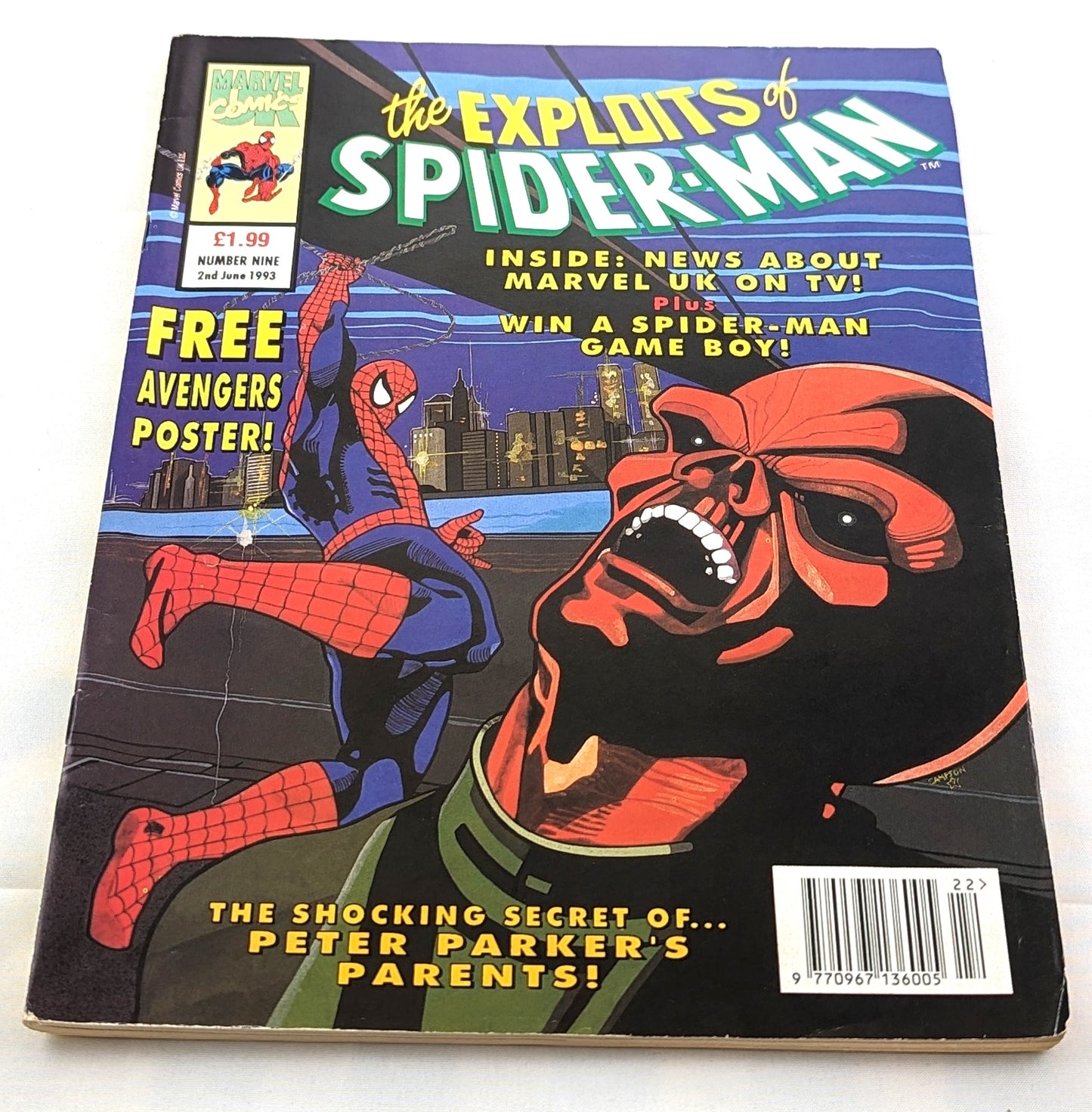 The Exploits of Spider Man #9 1993