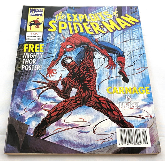 The Exploits Of Spider Man #10 1993