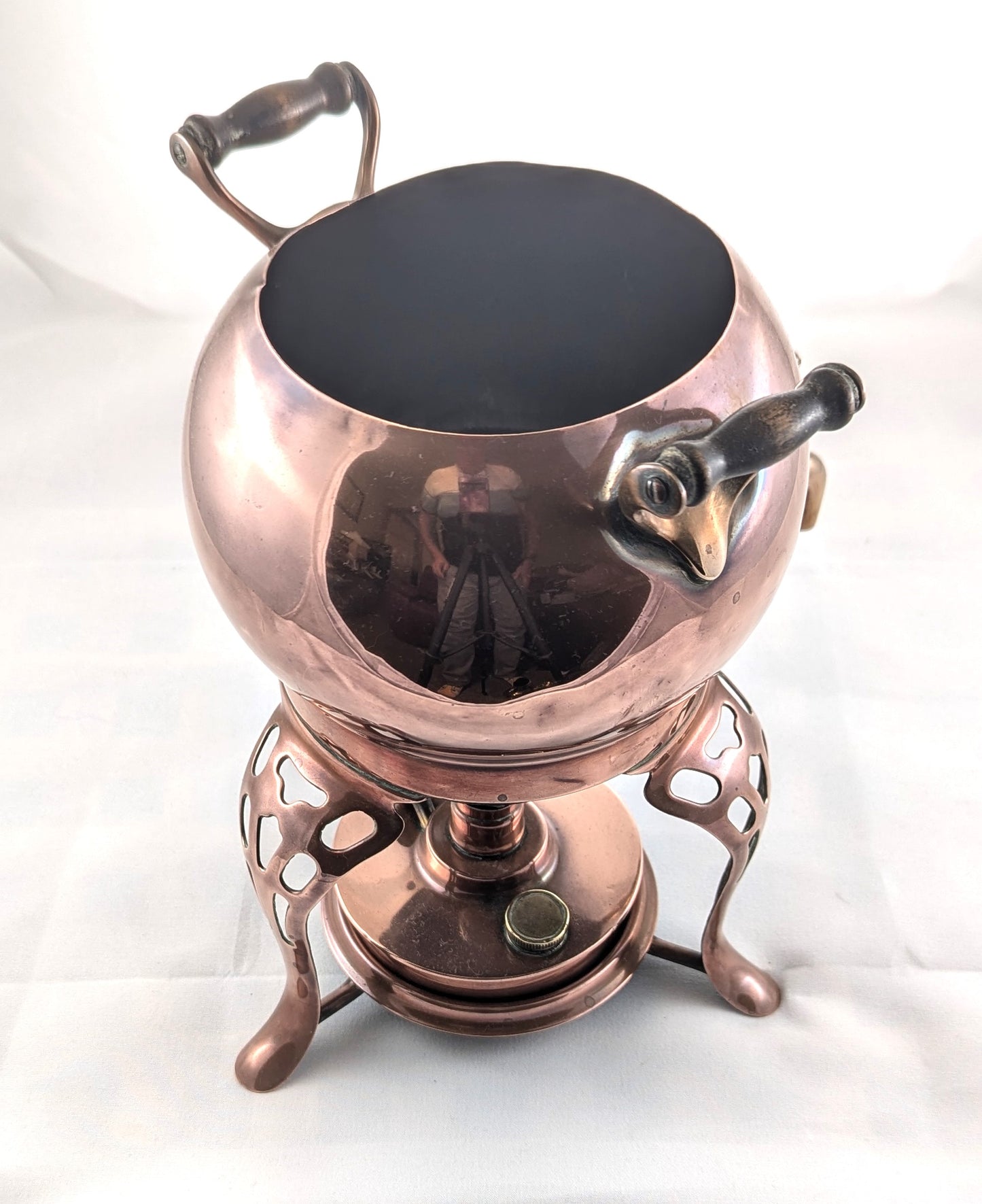 Antique Copper Coffee Samovar