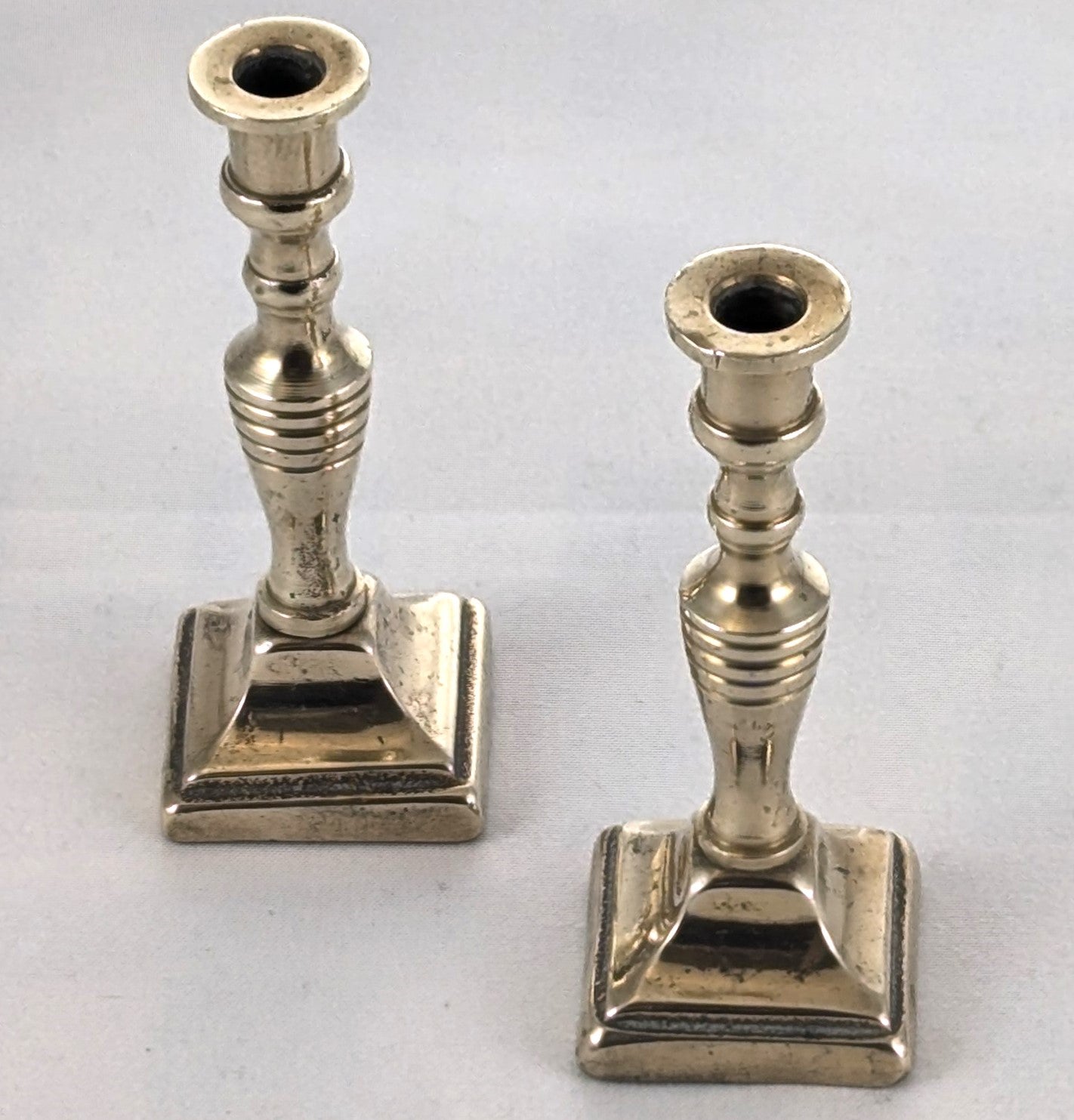 Vintage Brass Miniature Candlesticks