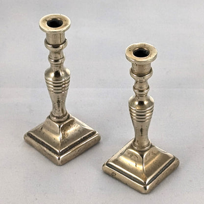 Vintage Brass Miniature Candlesticks